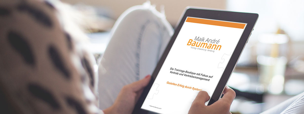 Mediathek Maik André Baumann | Verkaufstraining und Führungskräftecoaching